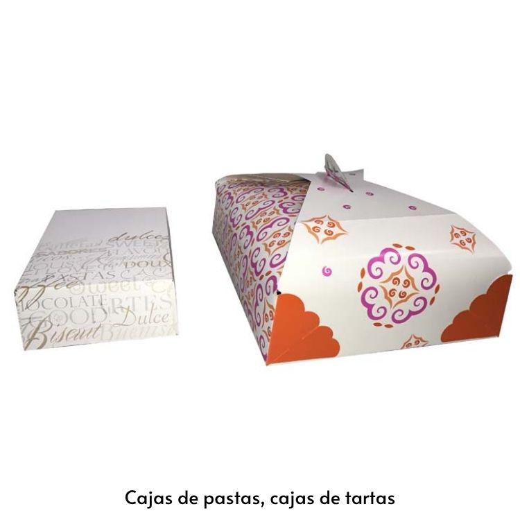 Cajas de pastas, cajas de tarta