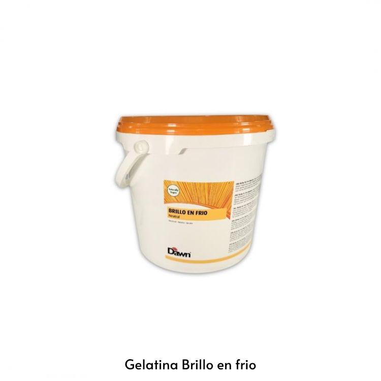 Gelatina Brillo en frio