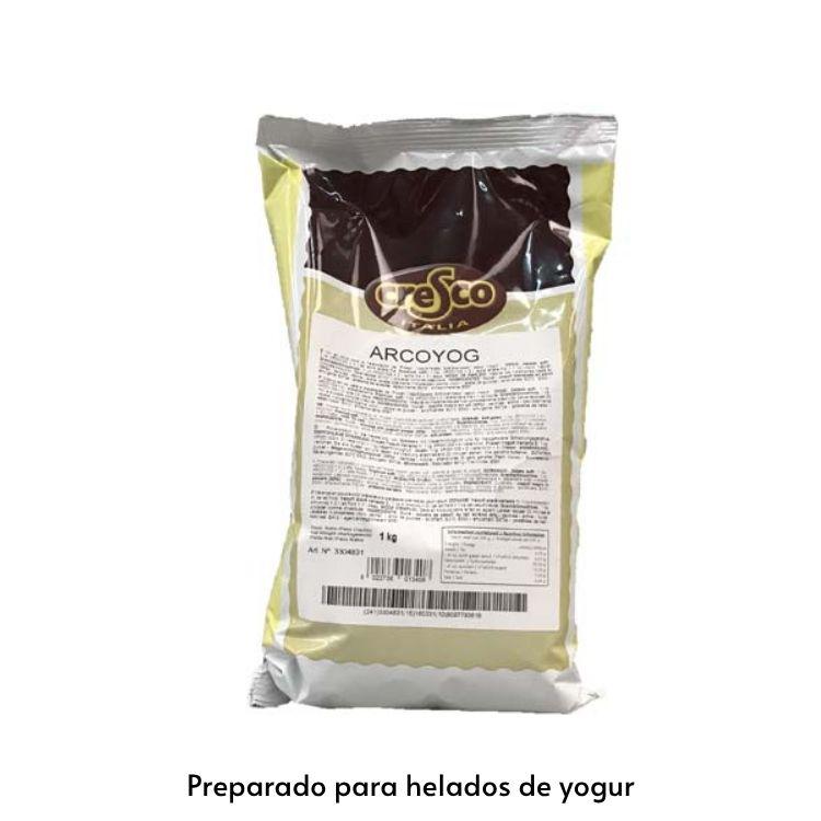 Preparado para helados de yogur