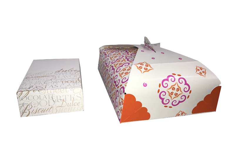 Cajas de pastas, cajas de tarta