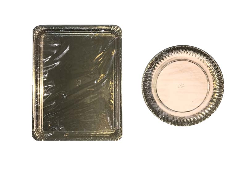 Platos y bandejas de oro